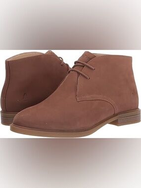 Hush Puppies Brown Suede Lace-Up Women Shoes 9.5